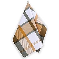 BELLATEX 50 × 70 cm, 172B mustár kockás, szürke - Konyharuha