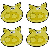 BELLATEX piglet yellow - Coaster