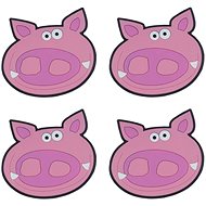 BELLATEX piglet pink - Coaster