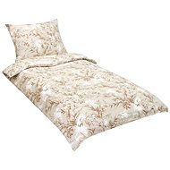 Bellatex cotton 140 × 200, 70 × 90 beige reed - Bed Linen