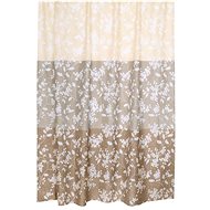 Bellatex bathroom curtain 180 × 200 cm brown leaves - Shower Curtain