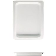 G. Benedikt Porcelain gastronorm GN 1/2 35,6 × 26,7 cm, white - Gastro Container