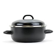 Belis Enamel saucepan with lid LUX 18 cm, 1,8 l - Saucepan