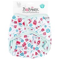 Bobánek Top Panties with snaps - Tulips - Nappies