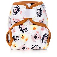 Bobánek Top panties extra soft velcro - Animals - Nappies