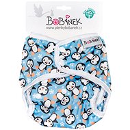 Bobánek Top panties with snaps - Penguins - Nappies