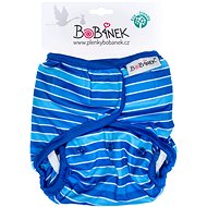 Bobanek Velcro top panties - Blue stripes - Nappies