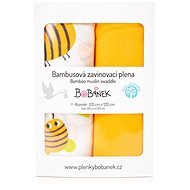 Bobánek Bamboo Wrap Diapers Duo Pack Bees - Cloth Nappies