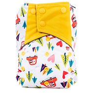 Bobánek Extra Absorbent AIO Diaper Snaps Car - Cloth Nappies
