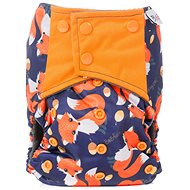 Bobánek Extra absorbent AIO diaper snaps Fox Forest - Cloth Nappies