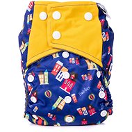 Bobánek Extra Absorbent AIO Diaper Snaps City - Cloth Nappies