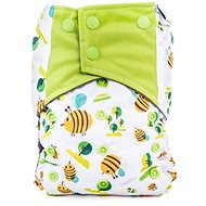 Bobánek Extra absorbent AIO diaper snaps Bees - Cloth Nappies