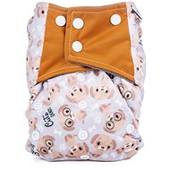 Bobánek Extra absorbent extra soft AIO diaper snaps Cute dogs - Cloth Nappies