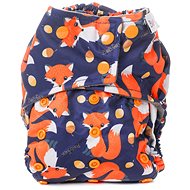 Bobánek Pocket AIO diaper Premium snaps Fox Forest - Cloth Nappies