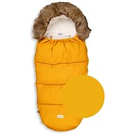 Bobánek Baby Fusak Mustard rings - Stroller Footmuff