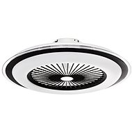 Brilagi - LED Dimmable luminaire with fan RONDA LED / 48 W / 230V black + DO - Ceiling Light