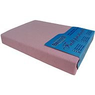 Brotex Froté prestieradlo 160 × 200 cm, ružové - Plachta na posteľ