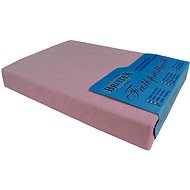 Brotex Terry sheet 100 × 200 cm, pink - Bedsheet