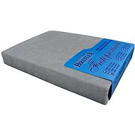 Brotex Terry sheet 70 × 140 cm, grey, children's - Cot sheet