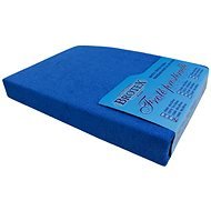 Brotex Froté prestieradlo 160 × 200 cm, tmavo modré - Plachta na posteľ