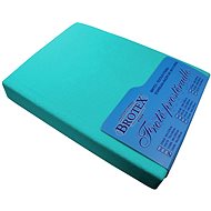 Brotex Terry sheet 140 × 200 cm, turquoise - Bedsheet