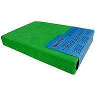 Brotex Froté Plachta na posteľ 200 × 200 cm, zelená - Plachta na posteľ