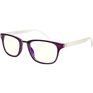 GLASSA Blue Light Blocking Glasses PCG 01, dioptre: +3.00 violet - Computer Glasses