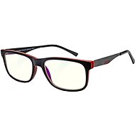 GLASSA Blue Light Blocking Glasses PCG 02, diopter: +0.50 red - Computer Glasses