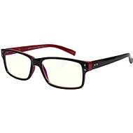 GLASSA Blue Light Blocking Glasses PCG 05, diopter: +2.50 red - Computer Glasses
