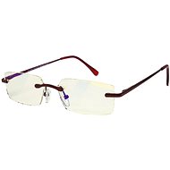 GLASSA Blue Light Blocking Glasses PCG 06, diopter: +0.00 red - Computer Glasses