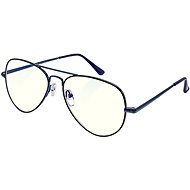 GLASSA Blue Light Blocking Glasses PCG 09, diopter: +0.00 blue - Computer Glasses