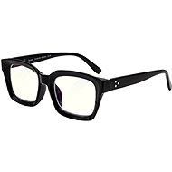 GLASSA Blue Light Blocking Glasses PCG 014, +4,00 dio, black - Computer Glasses