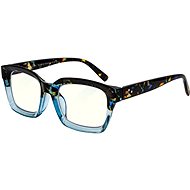 GLASSA Blue Light Blocking Glasses PCG 014, +1,00 dio, blue pattern - Computer Glasses