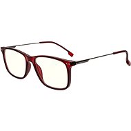GLASSA Blue Light Blocking Glasses PCG 020, +0,50 dio, red - Computer Glasses