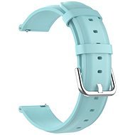 BStrap Leather Lux Universal Quick Release 22mm, light blue - Watch Strap