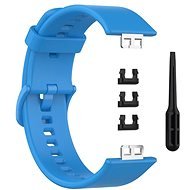 BStrap Silicone pro Huawei Watch Fit, blue - Watch Strap