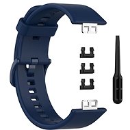 BStrap Silicone for Huawei Watch Fit, dark blue - Watch Strap