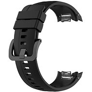 BStrap Silicone for Huawei Watch Fit, black - Watch Strap