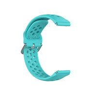 BStrap Silicone Dots Universal Quick Release 18 mm, teal - Remienok na hodinky