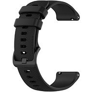 BStrap Silicone Land Universal Quick Release 18mm, black - Watch Strap