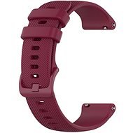 BStrap Silicone Land Universal Quick Release 18mm, vine red - Watch Strap