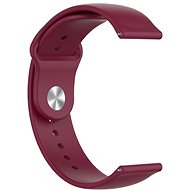 BStrap Silicone Universal Quick Release 18mm, vine red - Watch Strap