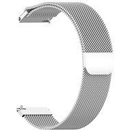 BStrap Milanese Universal Quick Release 18mm, silver - Watch Strap