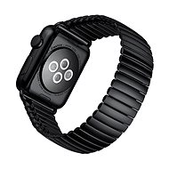 BStrap Stainless Steel for Apple Watch 42mm / 44mm / 45mm, black - Watch Strap