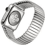 BStrap Stainless Steel for Apple Watch 42mm / 44mm / 45mm, silver - Watch Strap