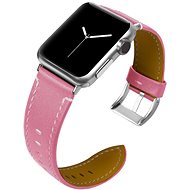 BStrap Leather Italy for Apple Watch 38mm / 40mm / 41mm, Pink - Watch Strap