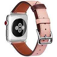 BStrap Leather Rome pro Apple Watch 38mm / 40mm / 41mm, Apricot - Watch Strap