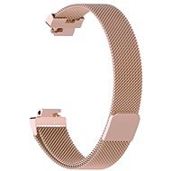 BStrap Milanese pro Fitbit Inspire rose gold, velikost S - Watch Strap