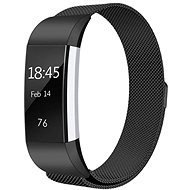 BStrap Milanese pro Fitbit Charge 2 black, velikost M - Watch Strap