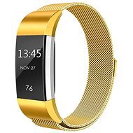 BStrap Milanese pro Fitbit Charge 2 gold, velikost M - Watch Strap